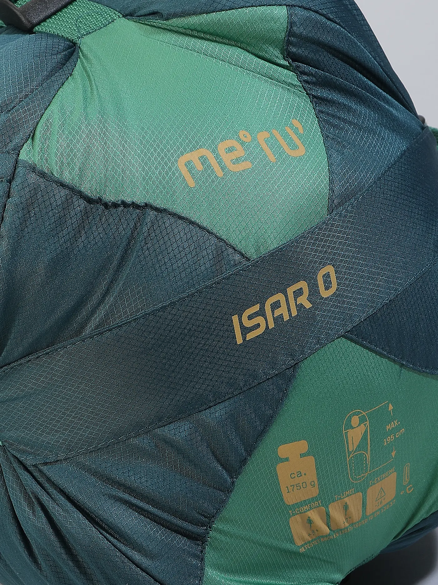 MERU |  Kunstfaserschlafsack Isar 0 L 46x25cm 1750g | 